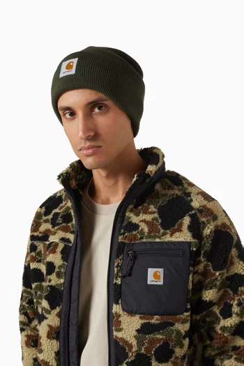 Logo Beanie in Acrylic-knit