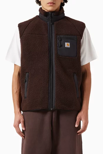 Prentis Vest in Cotton-fleece