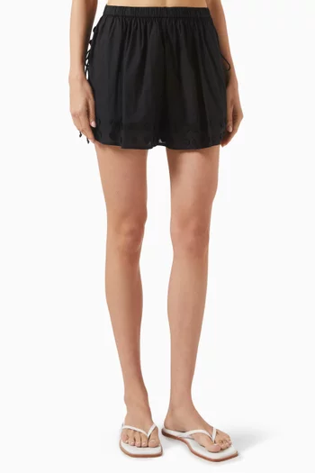 Nima Open-side Cover-up Shorts