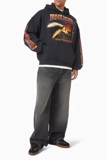 Traxedo Wide-leg Pants in Denim