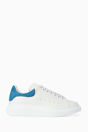 Oversized Sneakers in Calf Leather