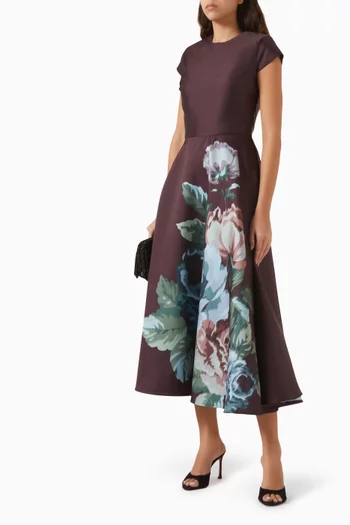 Floral-print Dress