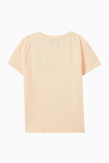 Graphic Print T-Shirt in Cotton