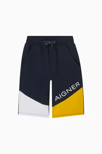 Logo Bermuda Shorts in Lycra