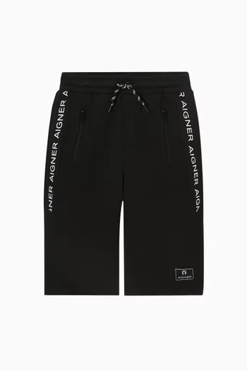 Logo Bermuda Shorts in Cotton