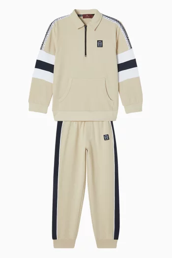 Logo Polo Sweatshirt