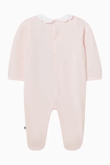 Handbag-print Sleepsuit in Cotton