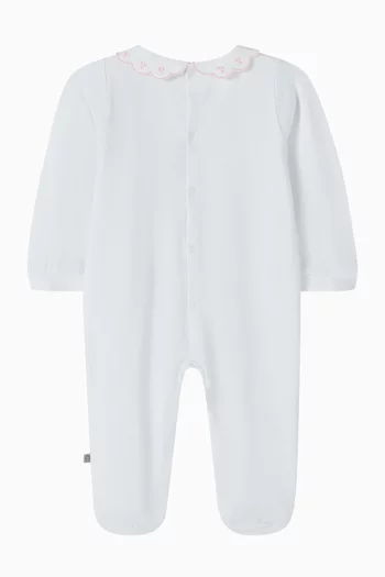 Handbag-print Sleepsuit in Cotton