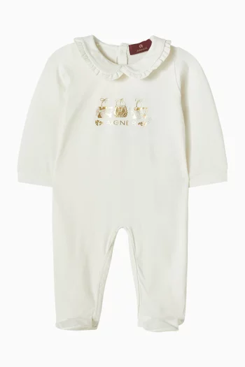 Graphic Logo Pyjama in Cotton