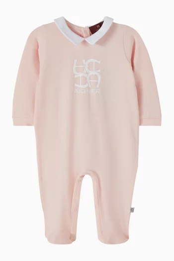 Graphic Logo Pyjama in Cotton