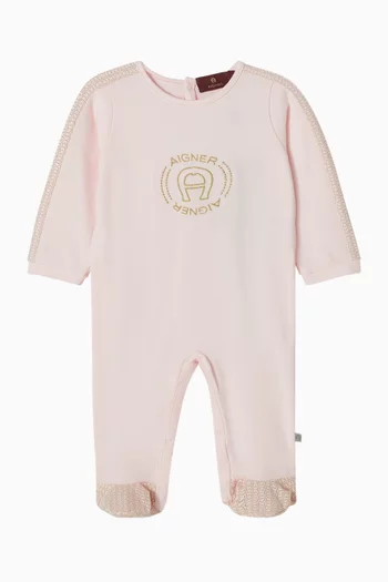 Logo Pyjama in Cotton