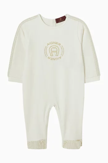 Logo Pyjama in Cotton
