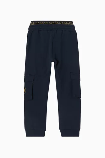 Logo Sweatpants in Lycra