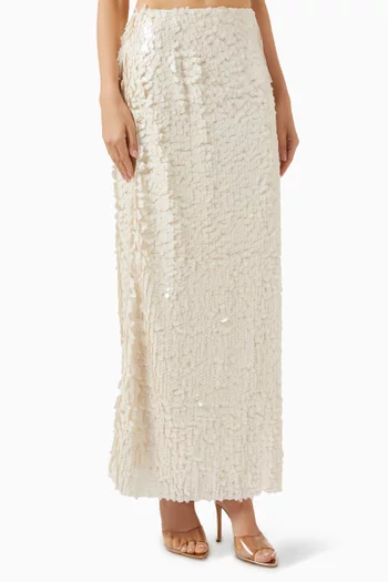 Galactic Breeze Embellished Skirt