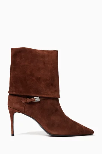 Simone 80 Ankle Boots in Suede