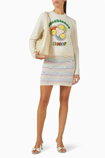 Tennis Ball Crewneck Sweatshirt