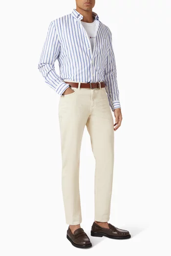 بنطال جينز دينتون بساق مستقيمة دينم