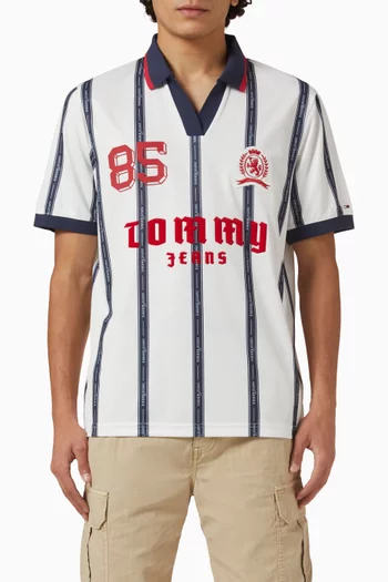 تي شيرت بولو بطبعة كلاسيكية