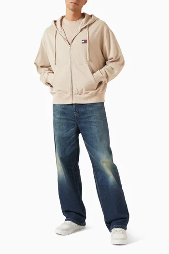 Logo Hoodie in Cotton