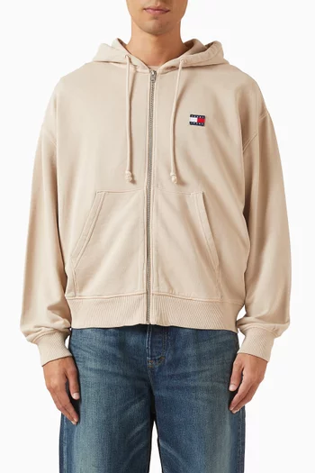 Logo Hoodie in Cotton