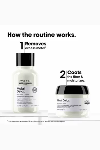 L'Oreal Professional Serie Expert Metal Detox Mini Duo Kit