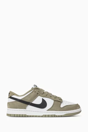 Dunk Low Sneakers in Leather & Suede