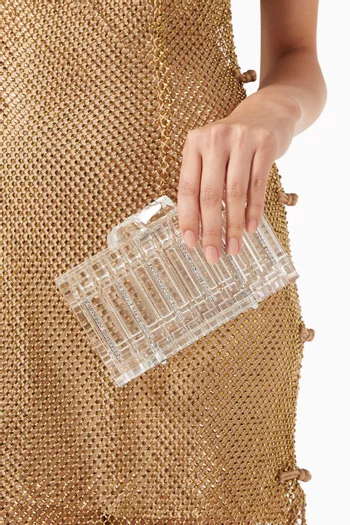 كلاتش بيتريكس مرصع بالكريستال أكريليك