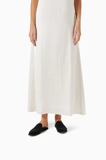 حذاء فورلين مفتوح من الخلف مخمل