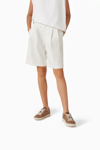 High-line Sneakers in Signature Canvas