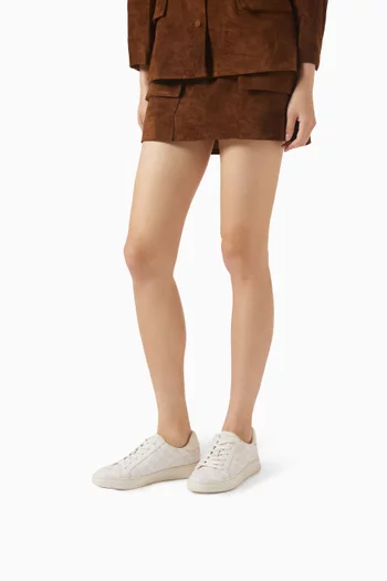 High-line Sneakers in Signature Canvas