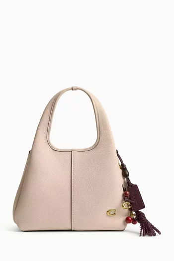 Cherry Heritage Bag Charm in Leather