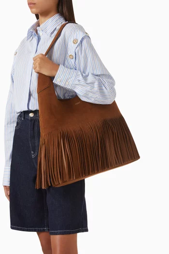 حقيبة كتف بروكلين 39 بشرّابات شمواه