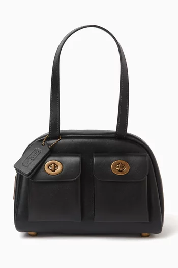 حقيبة توين بقفل دوار 20 جلد