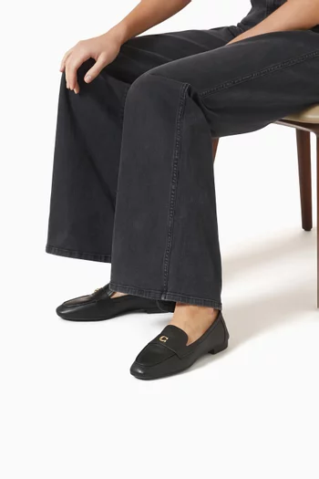 Sculpted C Penny Loafers in Leather