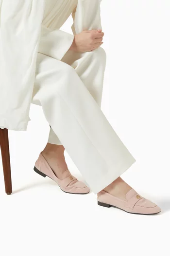 Sculpted C Penny Loafers in Suede