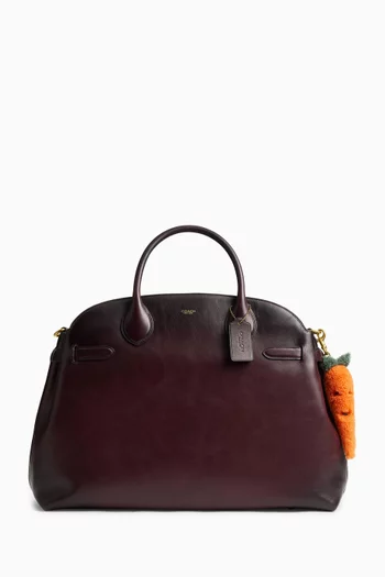 Carroty Carrot Plushie Bag Charm in Shearling