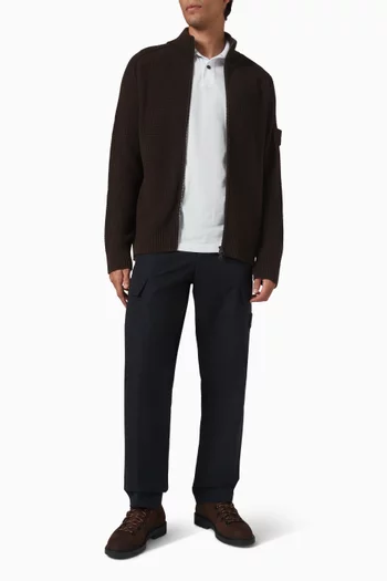 Cardigan in Wool Knit
