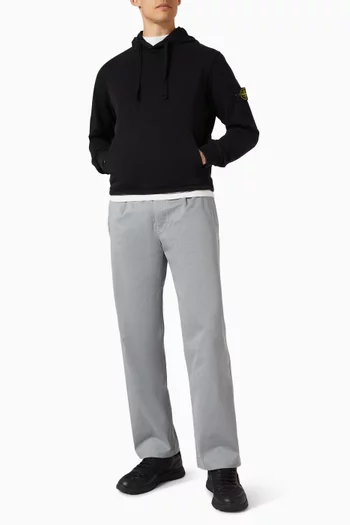 Hoodie in Cotton Fleece