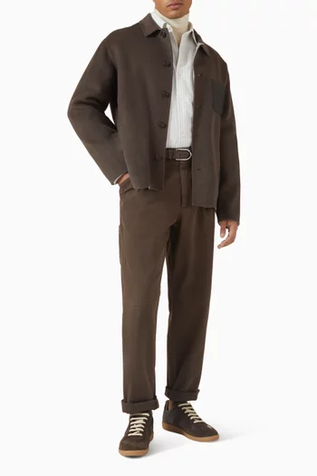 Navid Shirt Jacket in Wool