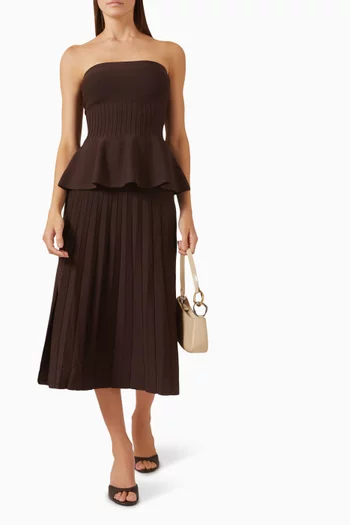 Lena Knit Skirt in Viscose Blend