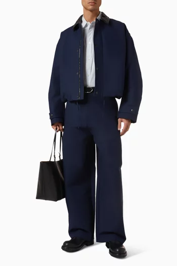 بنطال بلاس قطن ستان مزدوج