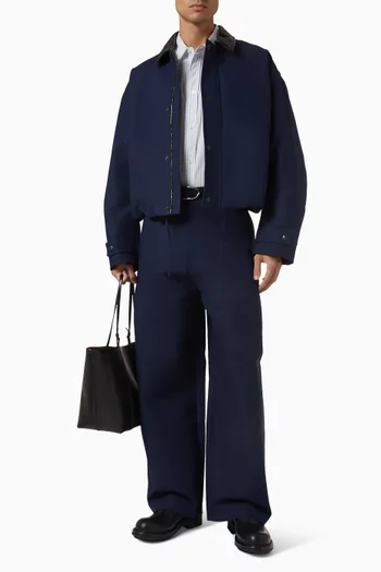 بنطال بلاس قطن ستان مزدوج