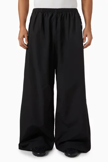 Casual Pants in Technical Cotton Blend