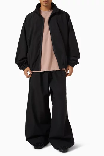 Casual Pants in Technical Cotton Blend