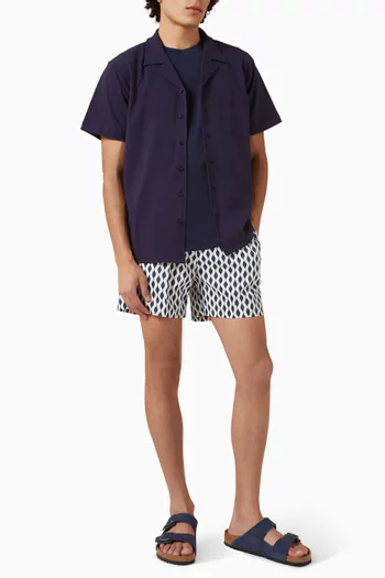 Resort Shirt in Organic Cotton Piqué