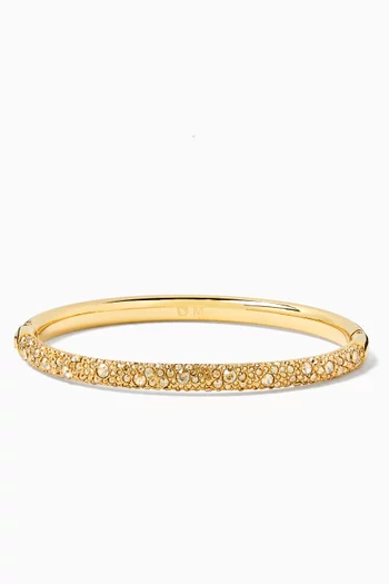 Sublima Pavé Bangle in Gold-plated Metal
