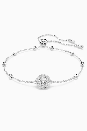 Una Angelic Bracelet in Rhodium-plated Metal