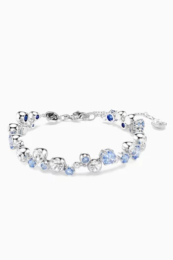 Constella Crystal Bracelet in Rhodium-plated Metal