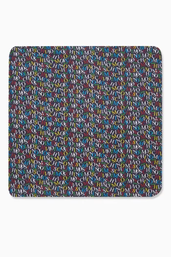 Logo Baby Blanket in Cotton