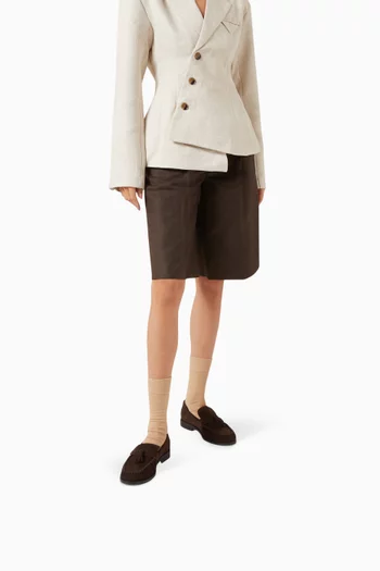 Caggie Loafers in Suede